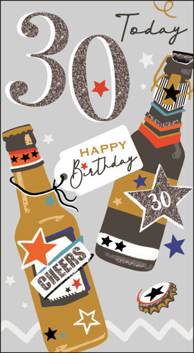 Picture of 30TH TODAY BIRTHDAY CARD